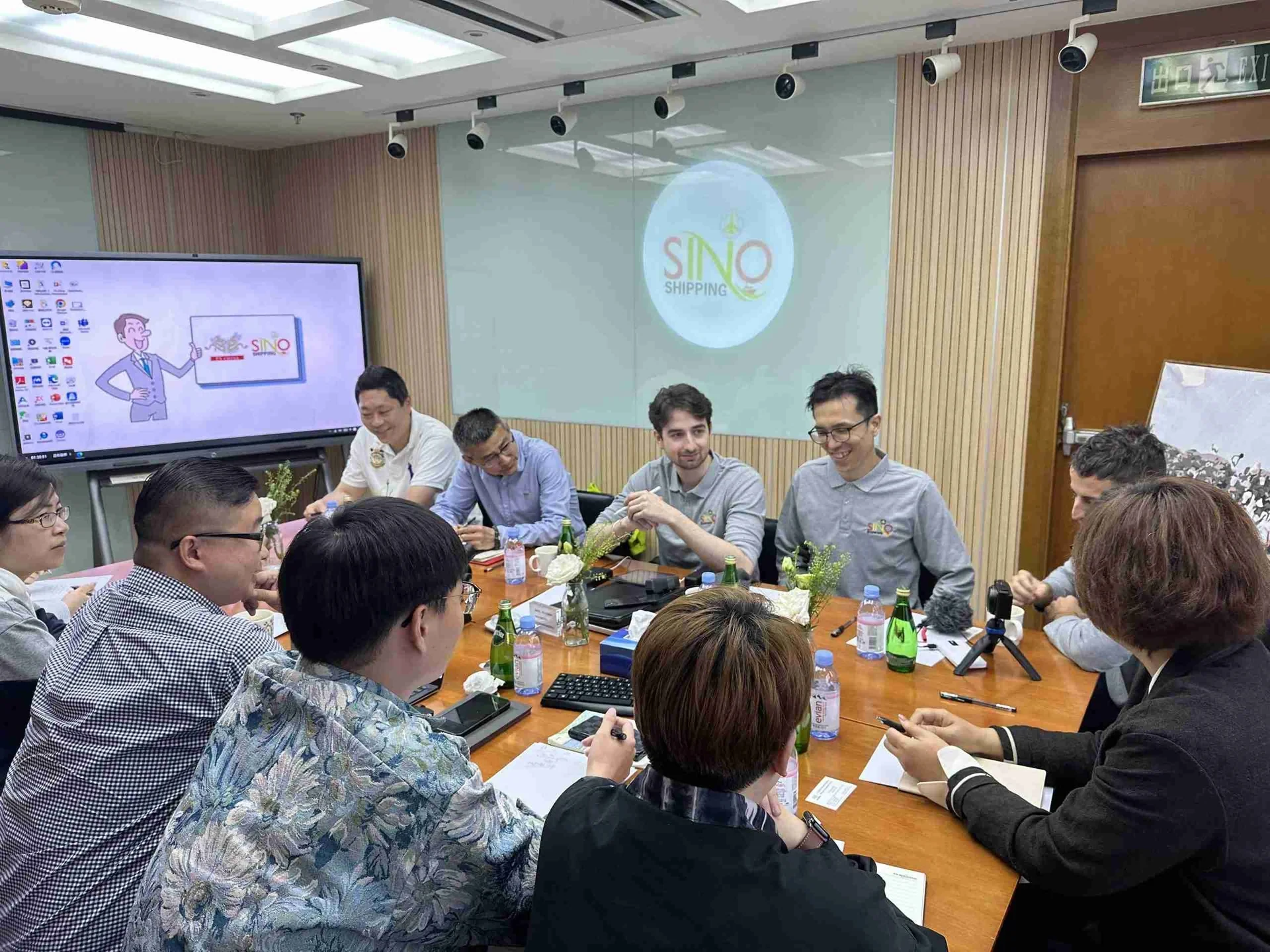 Oficina de SINO Shipping — una de nuestras 8 oficinas propias en China