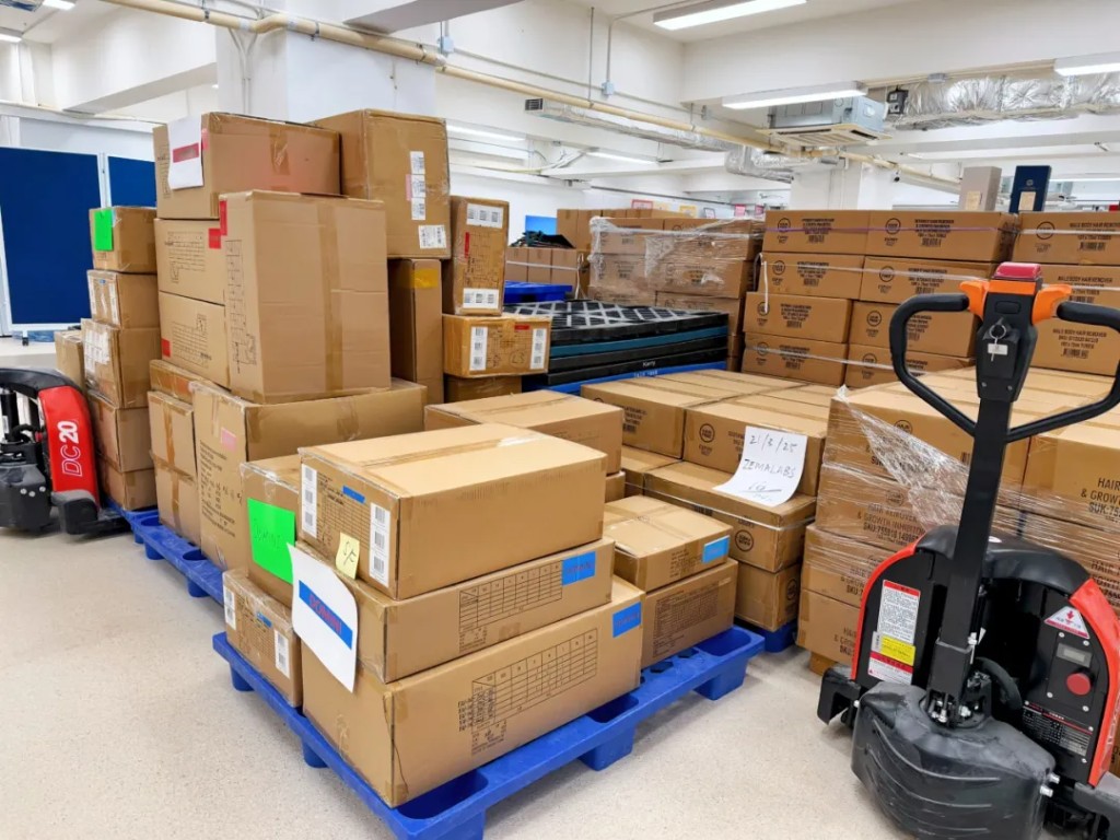 Warehouse operations with pallet jacks