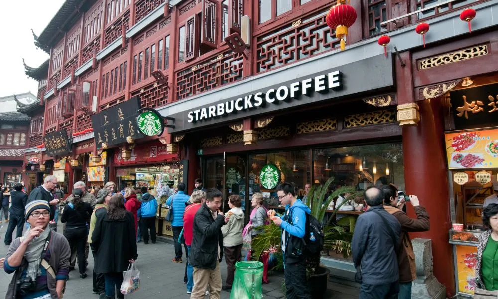 Tienda Starbucks en China
